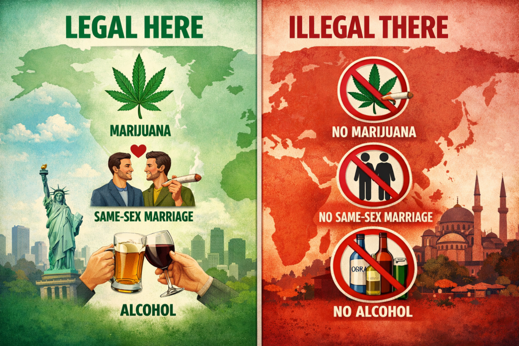 Legal Here, Illegal&nbsp;There