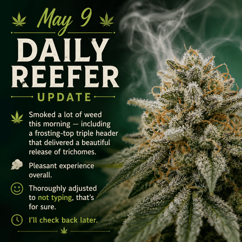 May 9 Daily Reefer&nbsp;Update